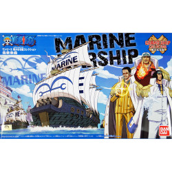 Bandai One Piece Grand Ship Collection: Marine Ship Model Kit