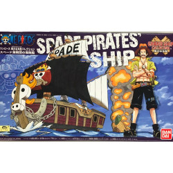 Bandai One Piece Grand Ship Collection: Spade Pirates' Ship Model Kit