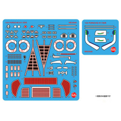 Nunu 24040E Porsche 911 992 LM 18 Pink Pig 1:24 Etching Detail Parts