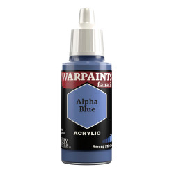 The Army Painter Warpaints Fanatic: Alpha Blue 18ml Acrylic Paint WP3022P