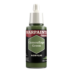 The Army Painter Warpaints Fanatic: Camouflage Green 18ml Acrylic Paint WP3069P