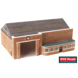 EFE Bus Garage Building for 1:76 Diecast Model Diorama