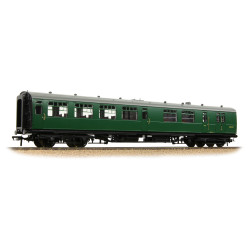 Bachmann 34-726B SR Bulleid Brake Second Semi-Open 10’’ Vents BR (SR) Green OO