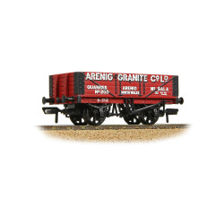 Bachmann 37-026B 5 Plank Wagon Steel Floor 'Arenig Granite Co. Ltd.' Red OO