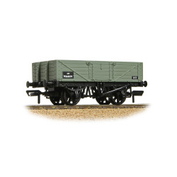 Bachmann Branchline 37-061D 5 Plank Wagon Wooden Floor BR Grey (Early) OO Gauge