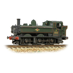 Graham Farish 371-987B GWR 64XX Pannier Tank 6416 BR Lined Green Late Crest [W]