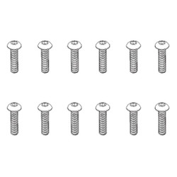 PD Racing B Head Hex Screw HM3x18 12pcs 602-071