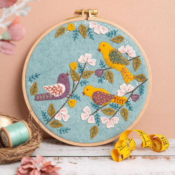 Corinne Lapierre Dawn Chorus Applique Hoop Craft Kit