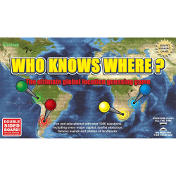 Who Knows Where? The Ultimate Global Location Guessing Board Game Wildcard Games