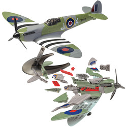 AIRFIX J6045 QUICKBUILD D-Day Spitfire Aircraft Model Kit