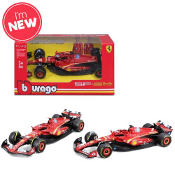 Bburago F1 2024 Ferrari SF-24 Leclerc #16 1:43 Diecast Model B18-36844L