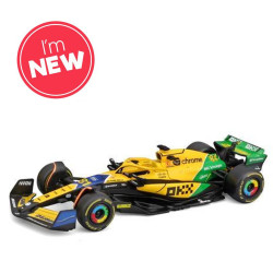Bburago F1 Mclaren MCL38 2024 Piastri - Senna Livery 1:43 Model B18-38214PS