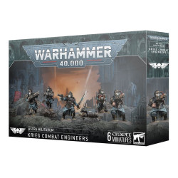 Games Workshop Warhammer 40k Astra Militarum: Krieg Combat Engineers 47-76