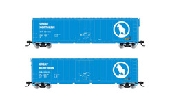 Rivarossi Plug Door Boxcar Great Northern 36887 HR6634D HO Gauge