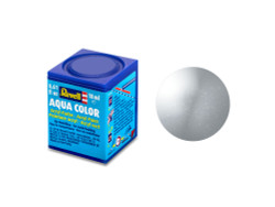 Revell Metallic Silver Aqua Colour Acrylic 18ml Model Paint No.90