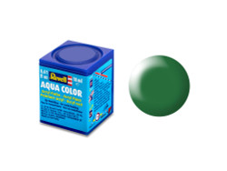 Revell Silk Leaf Green (RAL 6001) Aqua Colour Acrylic 18ml Model Paint No.364