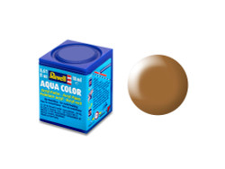 Revell Silk Wood Brown (RAL 8001) Aqua Colour Acrylic 18ml Model Paint No.382