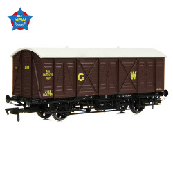 EFE Rail E87057 GWR 10T 'Bloater' Fish Van GWR Brown (GW)