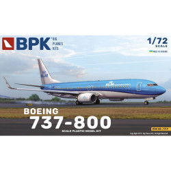 Big Plane Kits 7219 Boeing 737-800 KLM Royal Dutch 1:72 Plastic Model Kit