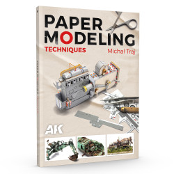 AK Interactive Paper Modeling Techniques Book - Michal Traj 130024