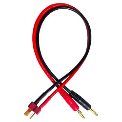 Deans Type to 4mm Banana Plug RC Battery Charging Lead Cable