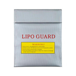 LiPo Guard Safe RC Car LiPo Battery Storage Protection Bag Small 18x23cm