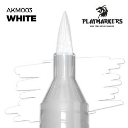 AK Interactive Playmarkers White Acrylic Paint Marker AKM003