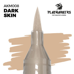 AK Interactive Playmarkers Dark Skin Acrylic Paint Marker AKM008