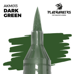 AK Interactive Playmarkers Dark Green Acrylic Paint Marker AKM013