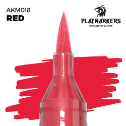 AK Interactive Playmarkers Red Acrylic Paint Marker AKM018
