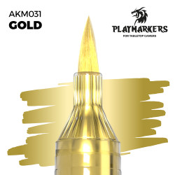 AK Interactive Playmarkers Gold Acrylic Paint Marker AKM031