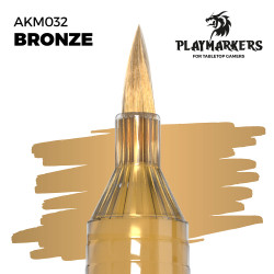 AK Interactive Playmarkers Bronze Acrylic Paint Marker AKM032