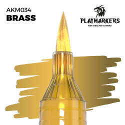 AK Interactive Playmarkers Brass Acrylic Paint Marker AKM034