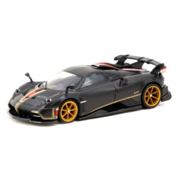 Tarmac Pagani Imola Matt Black Carbon Fiber 1:64 Diecast Model