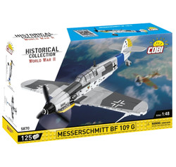 COBI 5870 Messerschmitt Bf 109 G HC: WWII 1:48 Brick Model 125pcs