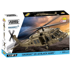 COBI 5906 Sikorsky UH-60 Black Hawk Armed Forces 1:32 Brick Model 1:32pcs