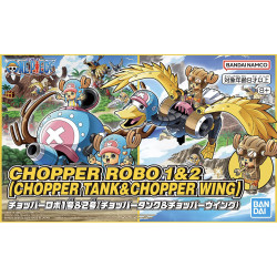 Bandai One Piece Chopper Robo 1&2 (Chopper Tank & Wing) Model Kit 67445