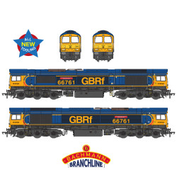 Bachmann Branchline 50-003 Class 66/7 66761 Wensleydale Railway A GBRf Europorte