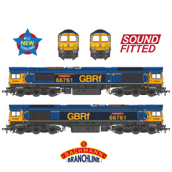 Bachmann Branchline 50-003SF Class 66/7 66761 Wensleydale Railway GBRf Europorte