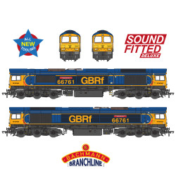 Bachmann Branchline 50-003SFX Class 66/7 66761 Wensleydale Railw. GBRf Europorte