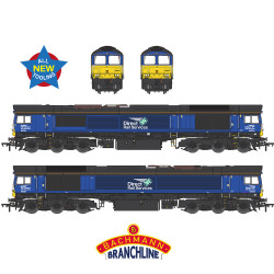 Bachmann Branchline 50-009 Class 66/3 66304 DRS Compass (Small Logo)