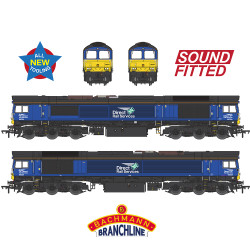 Bachmann Branchline 50-009SF Class 66/3 66304 DRS Compass (Small Logo)