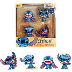 Jada Disney Stitch 2.5" Metalfigs Diecast Figure 4-Pack - Wave 2