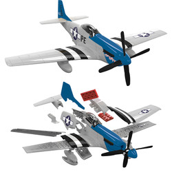 AIRFIX J6046 QUICKBUILD-Day Mustang Aircraft Model Kit