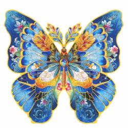Rowood Morpho Helena Wooden Jigsaw Puzzle TA003