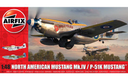 Airfix A05137 North American Mustang Mk.IV/P-51K Mustang 1:48 Model Kit