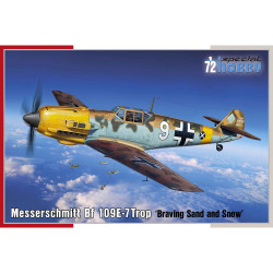 Special Hobby 72462 Messers. Bf 109E-7 Trop Braving Sand & Snow 1:72 Model Kit