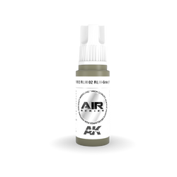 AK Interactive 11812 RLM 02 RLM-Grau (1941) 17ml AIR 3G Acrylic Model Paint
