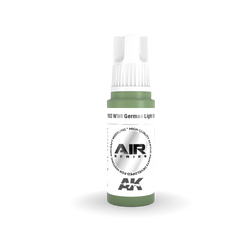 AK Interactive 11802 WWI German Light Green 17ml AIR 3G Acrylic Model Paint