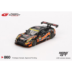 MiniGT Nissan GT-R NISMO GT3 #10 PONOS GAINER GT-R '23 Super GT 1:64 860 Blister